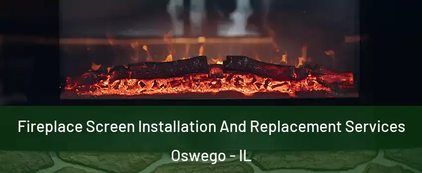  Fireplace Screen Installation And Replacement Services Oswego - IL