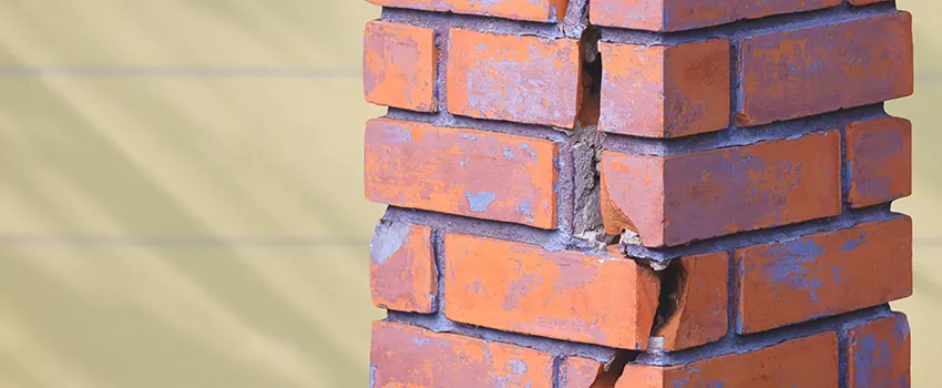 Broken Chimney Bricks Repair Services in Oswego, IL