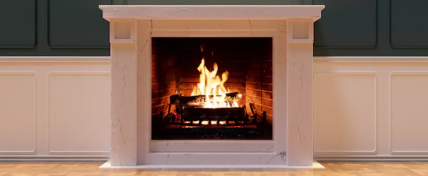 Decorative Electric Fireplace Installation in Oswego, Illinois