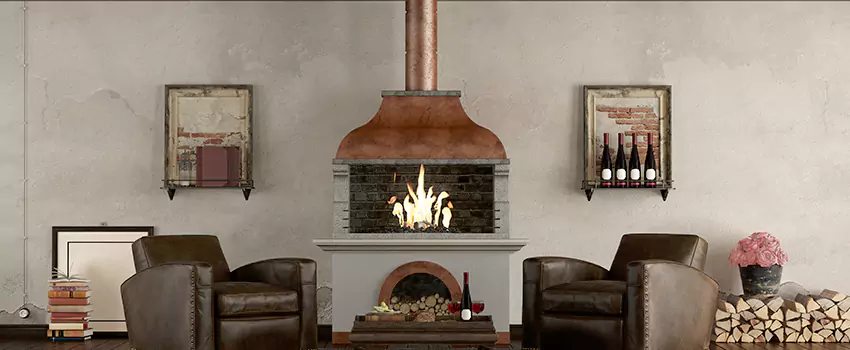 Thelin Hearth Products Providence Pellet Insert Fireplace Installation in Oswego, IL