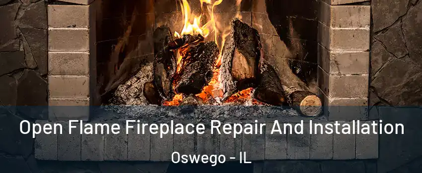  Open Flame Fireplace Repair And Installation Oswego - IL